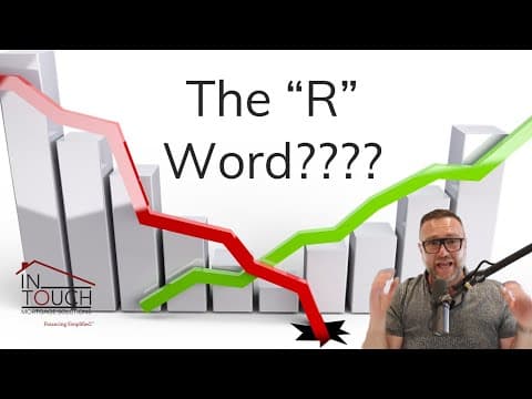 Let’s talk about the “R” word #rescessions #mortgages #homeowner  #realestate #canada