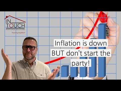 Inflation is down BUT BoC rates to Rise! #bankofcanada #inflation #realestate