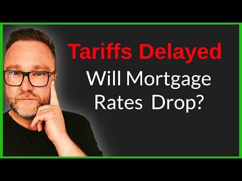 Trump’s Tariffs Delayed: What It Means for Canada’s Economy & Mortgage Rates #financefridays