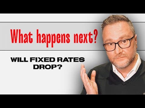 Fixed Rate Mortgages: What You Must Know About Bank of Canada & Fed Decisions! | Finance Fridays