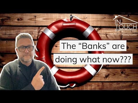 Canadian banks are giving out “mortgage life preservers” to clients facing affordability issues!