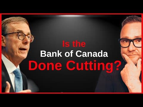 Bank of Canada CUTS Rates AGAIN!  What’s NEXT for Mortgages & the Economy?