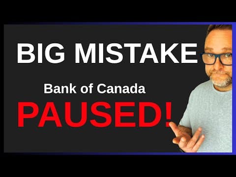 Bank of Canada Pauses Again! Smart Move or Major Mistake? | Finance Fridays