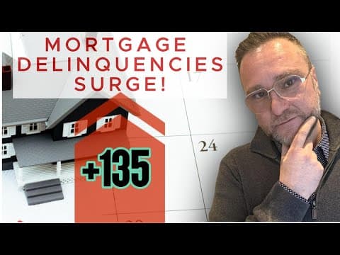 Uncovering the Truth: Mortgage Delinquencies Surge 135%! Are the Headlines Misleading?