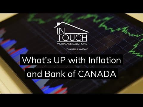 What's UP with Inflation and the Bank of Canada (BoC)