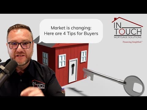Market is Changing in 2022: 4 TIPS for buying a Home #homebuyer #firsttimebuyer #mortgages