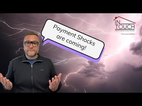 Mortgage Renewals = Payment Shock - What you should do Next!  #mortgages #realestate #renewals