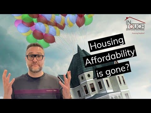 What's UP with housing affordability in Canada! #homebuyer #mortgages #housing