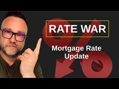 Rate Wars! Mortgage Rate Update: Fixed Rates Drop Amid Bank Competition – What It Means for You!