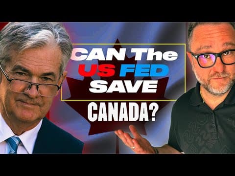 Will the Fed's Rate Cuts Save Canadian Mortgages? | Jerome Powell's Jackson Hole Bombshell!