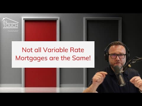 Not all variable-rate mortgages are created equal! #mortgages #homeowner #realestate