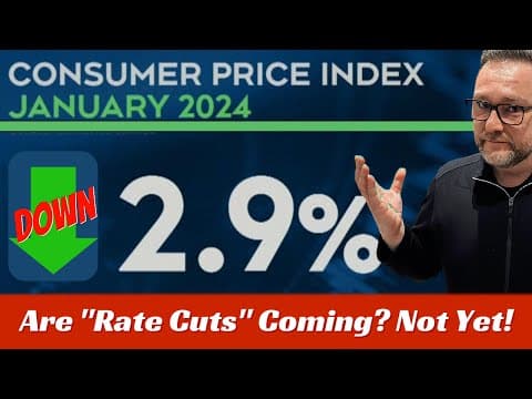 Surprising CPI Drop to 2.9% -"Rate Cuts" Delayed! π« #bankofcanada #ratecuts #CPI2024