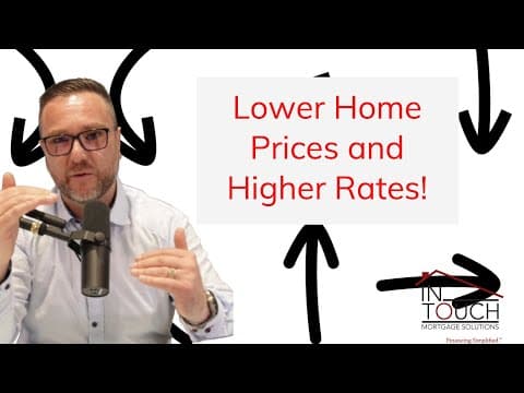 Lower Home prices and Higher Rates means it is harder to Qualify!