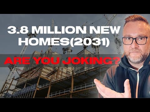 Justin Trudeau's Plan: Building 3.8 Million New Homes – Can It Happen?