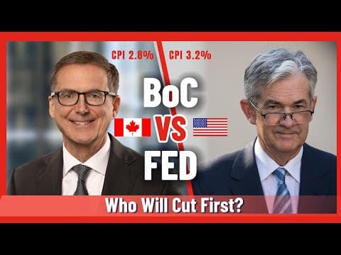 π¨Canadian CPI Drops to 2.8%: Will Bank of Canada Cut Rates Ahead of the US Fed?