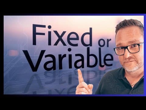 Fixed vs Variable: The Mortgage Mistake That Could Cost You Thousands!
