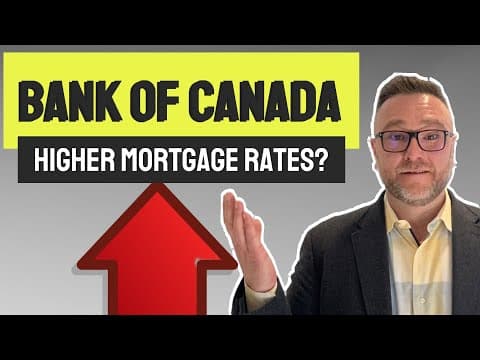 Bank of Canada - “Higher Borrowing Cost” for mortgage holders!