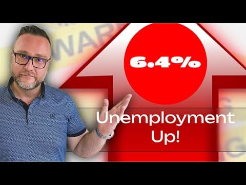 Canada's Unemployment Rate Rises to 6.4%: What Will the Bank of Canada Do Next? | Finance Fridays